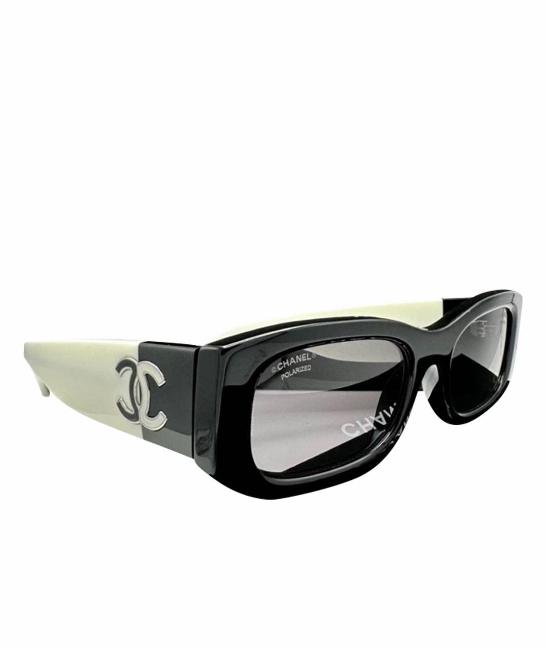 CHANEL Черные солнцезащитные очки, фото 1