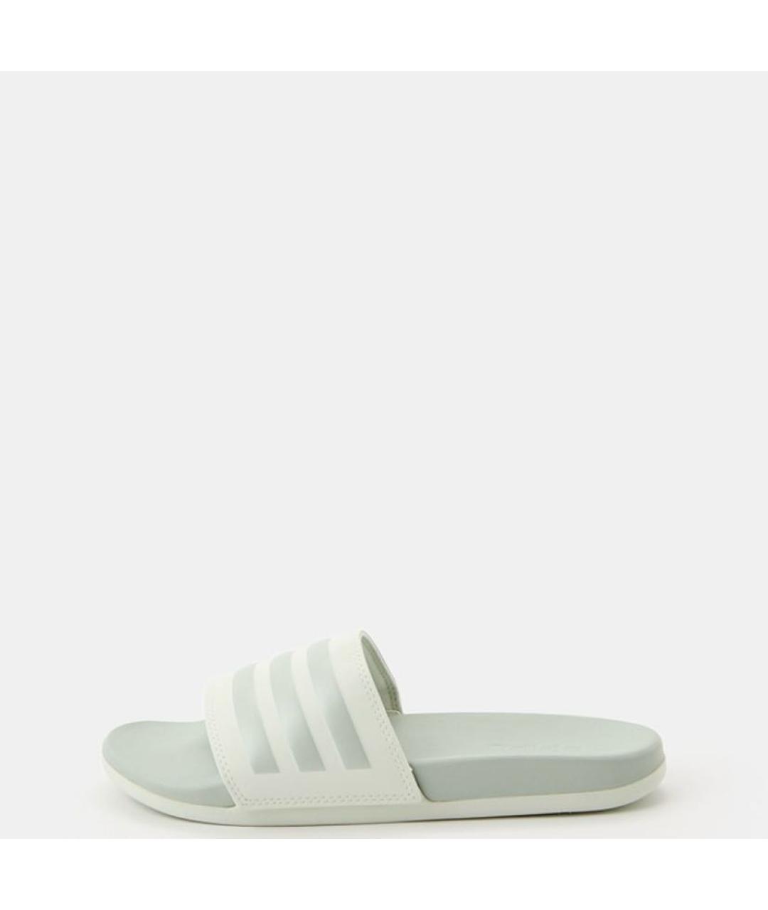 ADIDAS Салатовые резиновые шлепанцы, фото 2