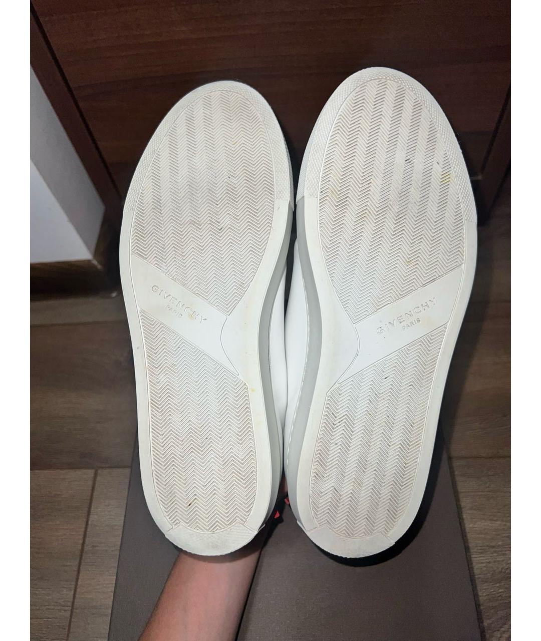 GIVENCHY Белые кожаные кроссовки, фото 6