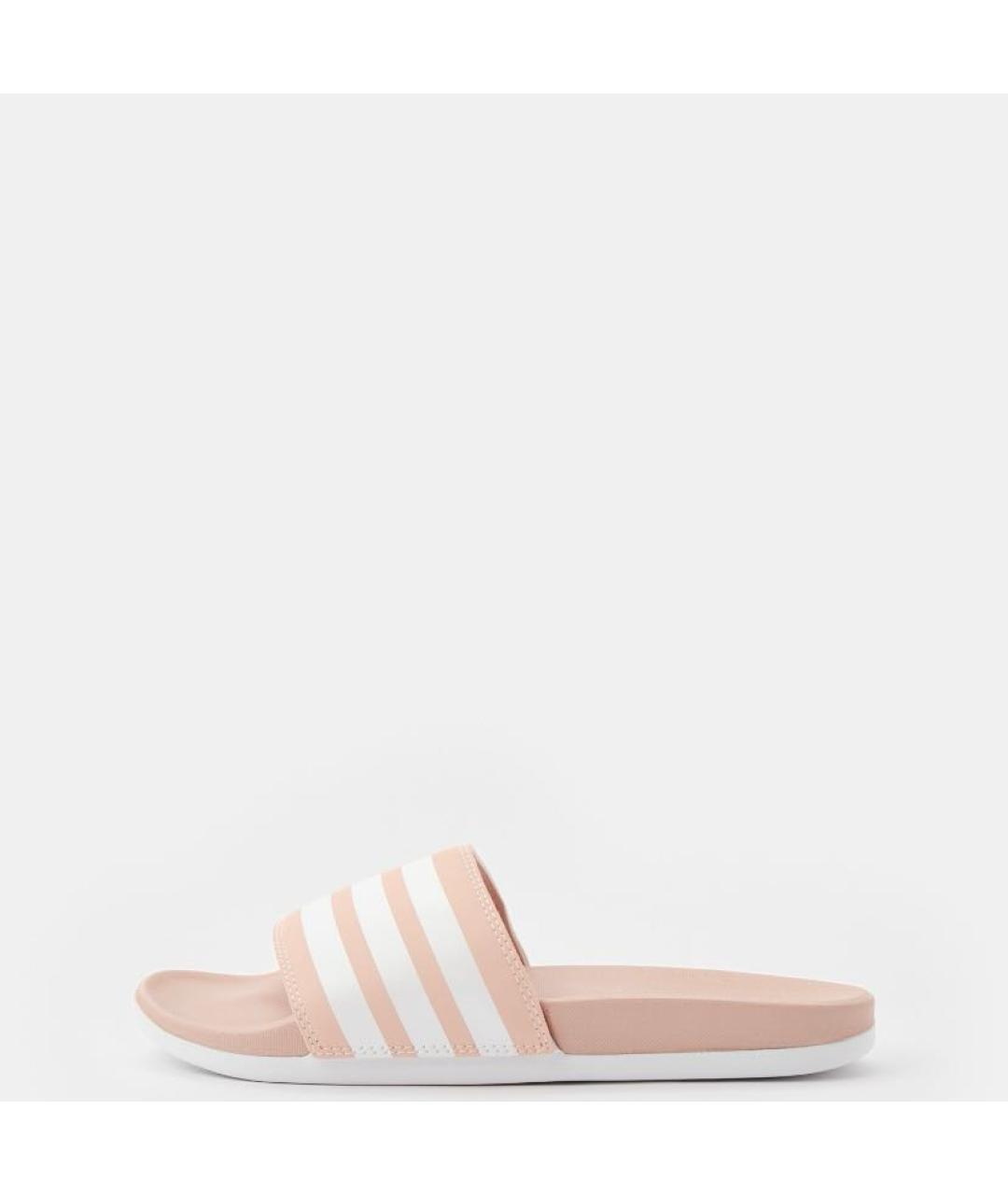 ADIDAS Розовые резиновые шлепанцы, фото 2