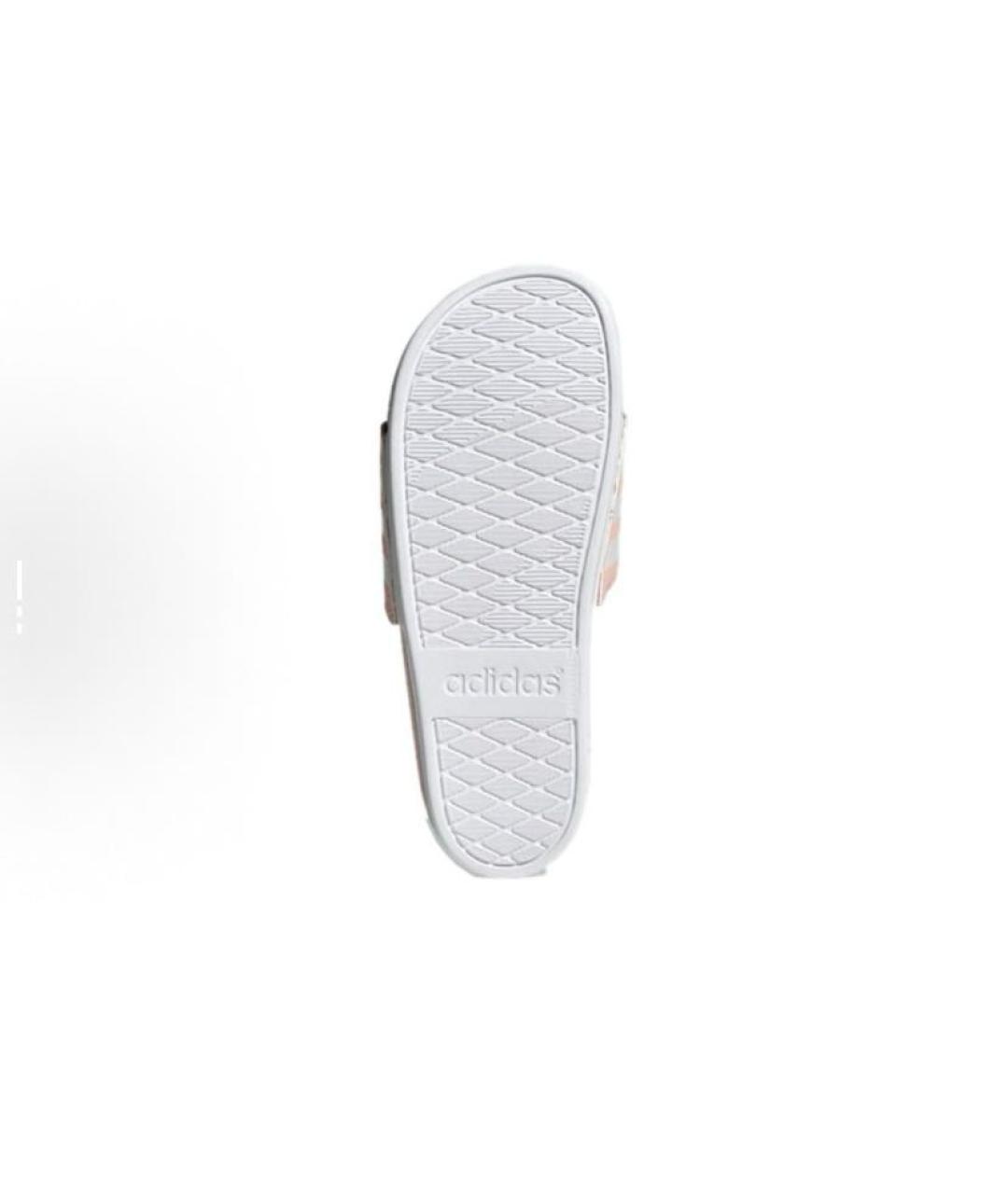 ADIDAS Розовые резиновые шлепанцы, фото 6