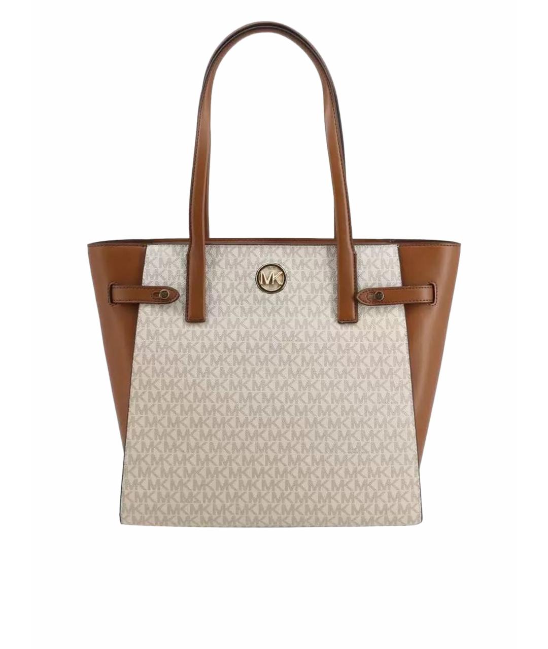 MICHAEL KORS Бежевая сумка тоут, фото 1