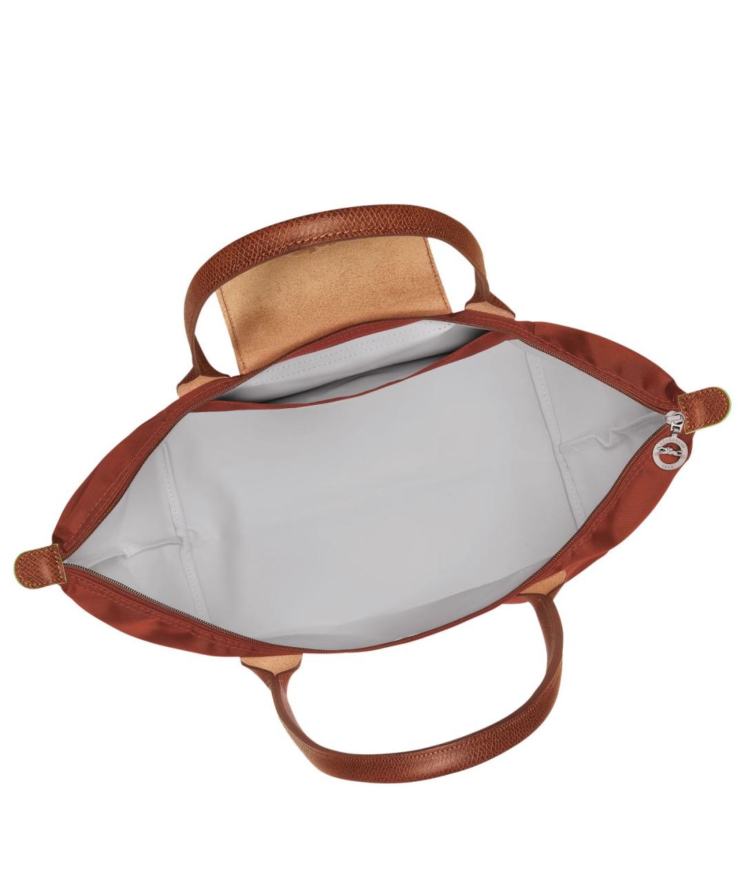 LONGCHAMP Бордовая сумка тоут, фото 4