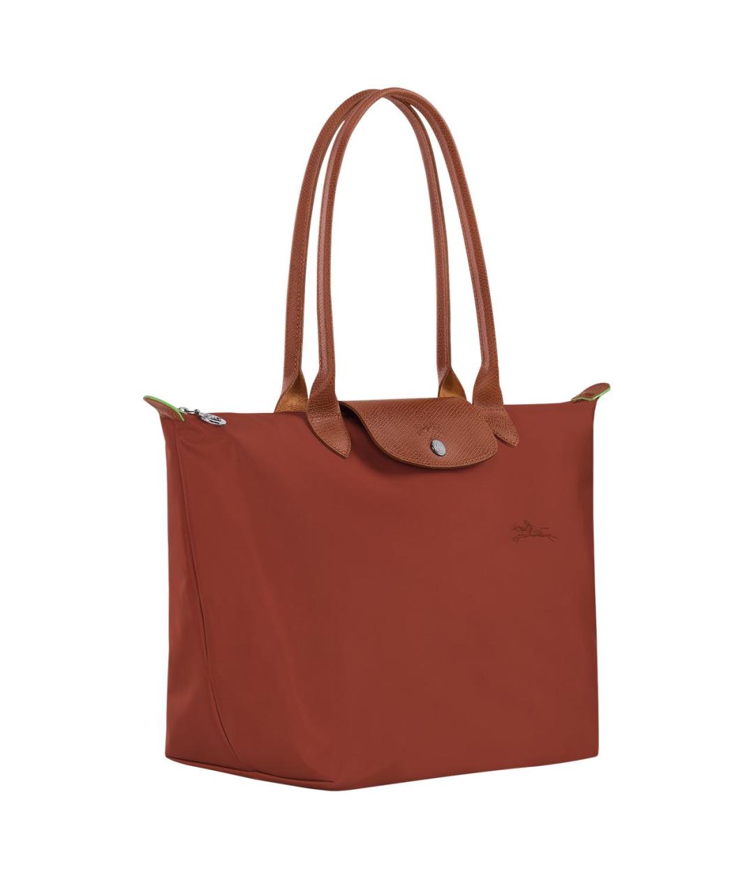 LONGCHAMP Бордовая сумка тоут, фото 2
