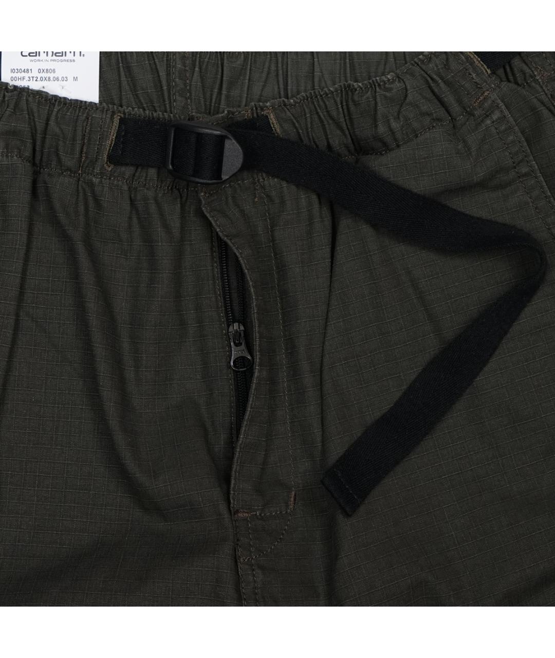CARHARTT WIP Хаки хлопковые повседневные брюки, фото 2