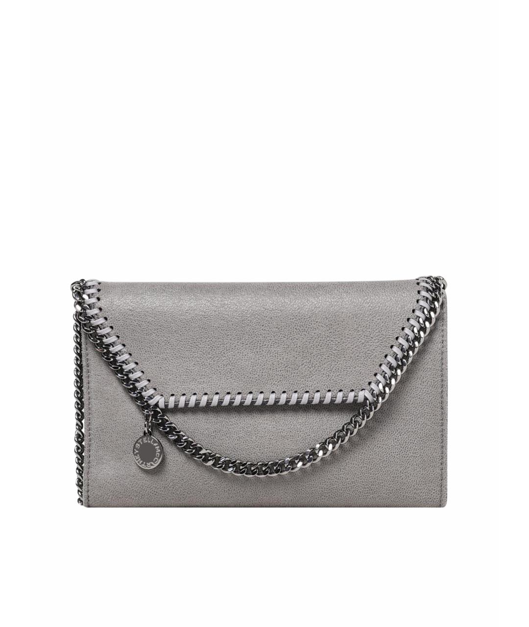 STELLA MCCARTNEY Серая сумка через плечо из искусственной кожи, фото 1