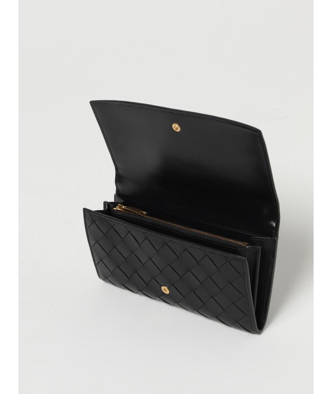 BOTTEGA VENETA Черный кошелек, фото 2