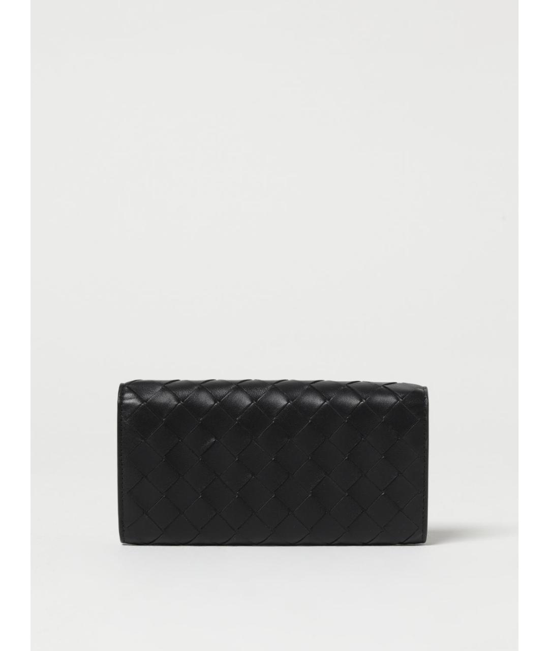 BOTTEGA VENETA Черный кошелек, фото 3