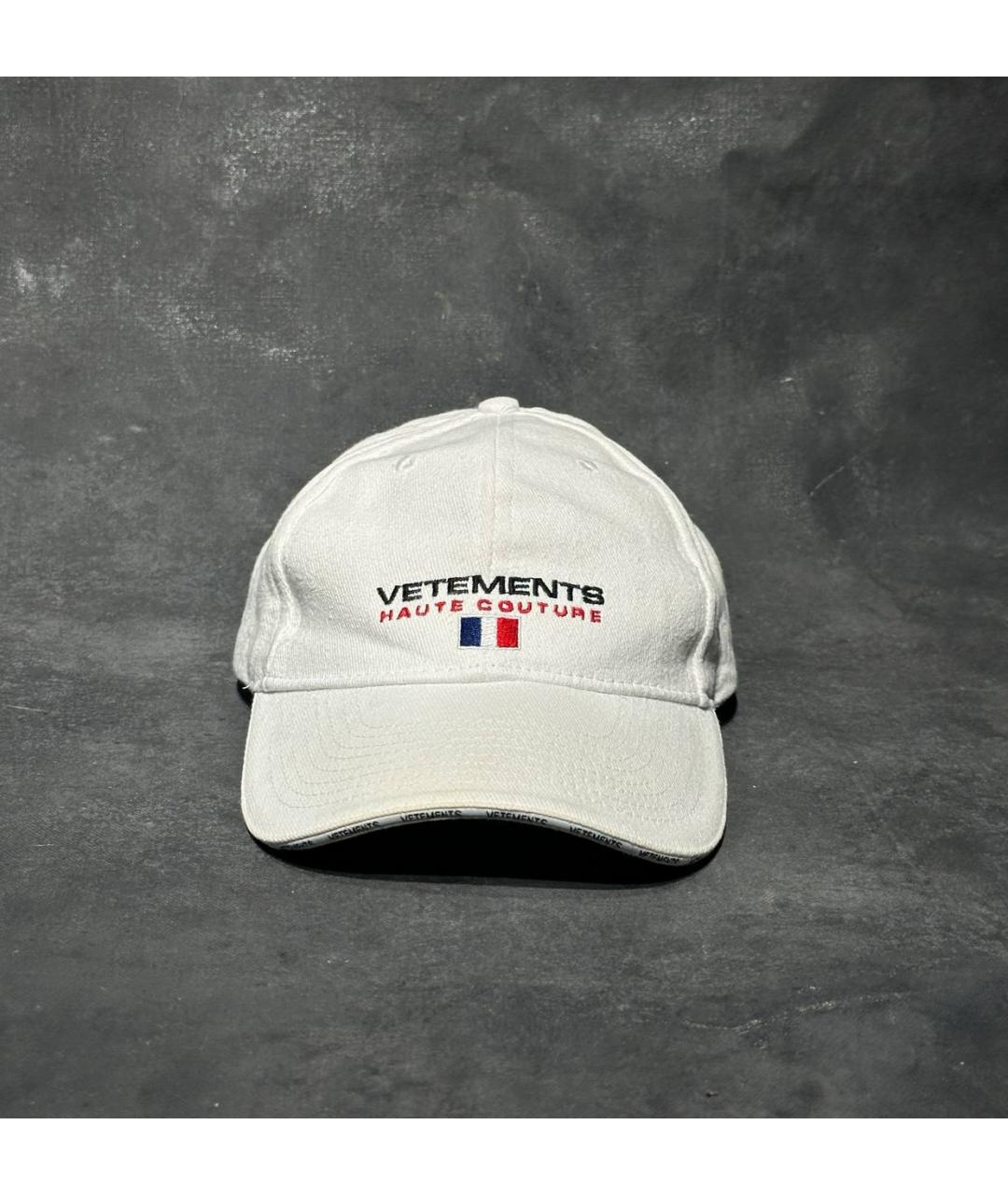 VETEMENTS Белая хлопковая кепка/бейсболка, фото 6