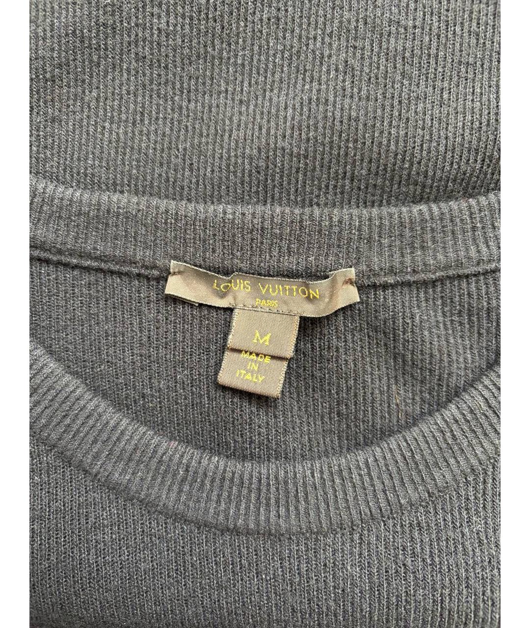 LOUIS VUITTON Черное повседневное платье, фото 3