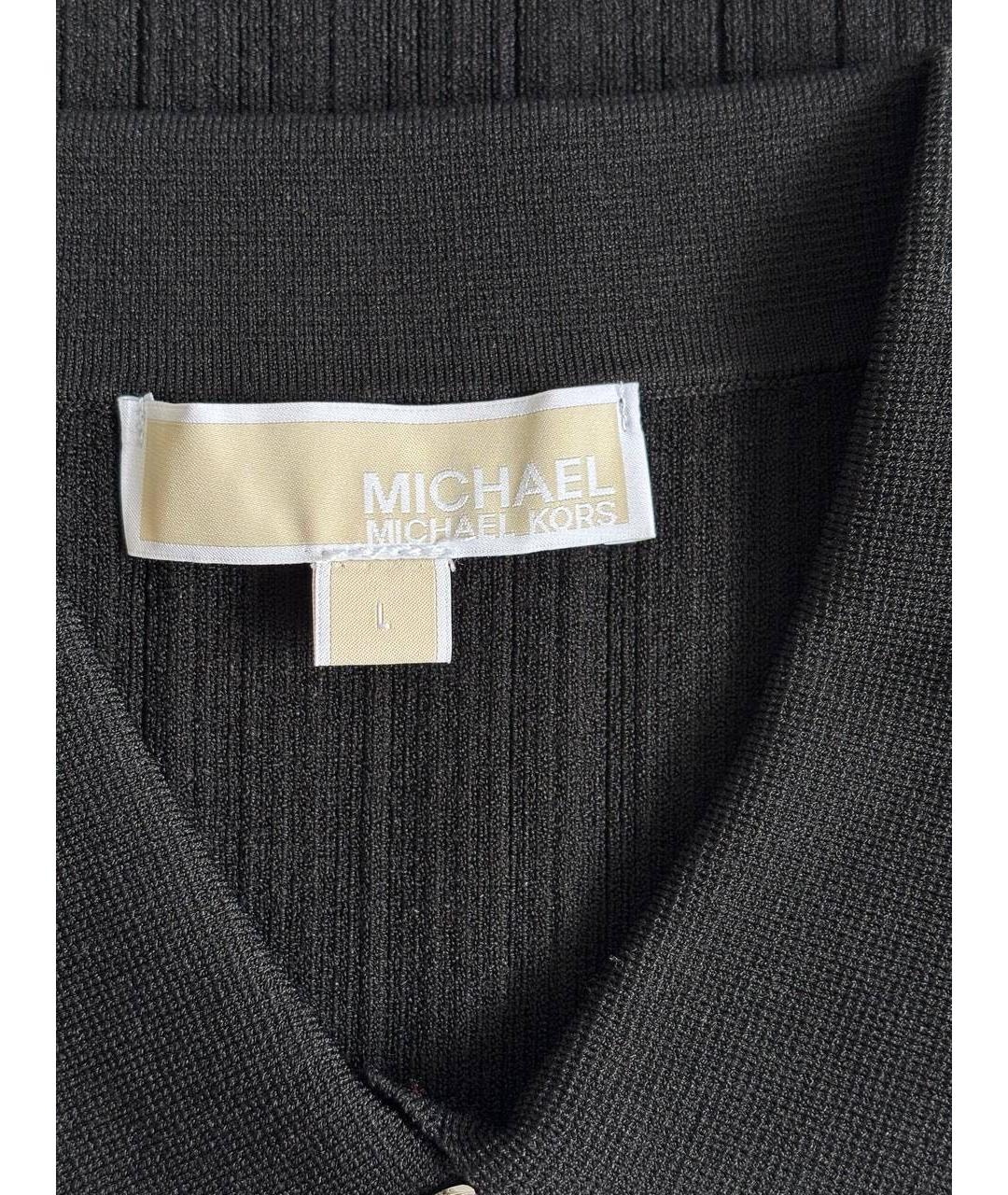 MICHAEL KORS Черная футболка, фото 3