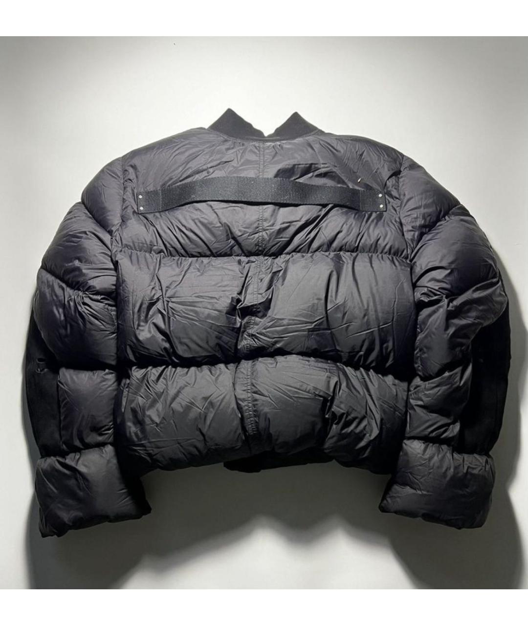 RICK OWENS Черный пуховик, фото 2