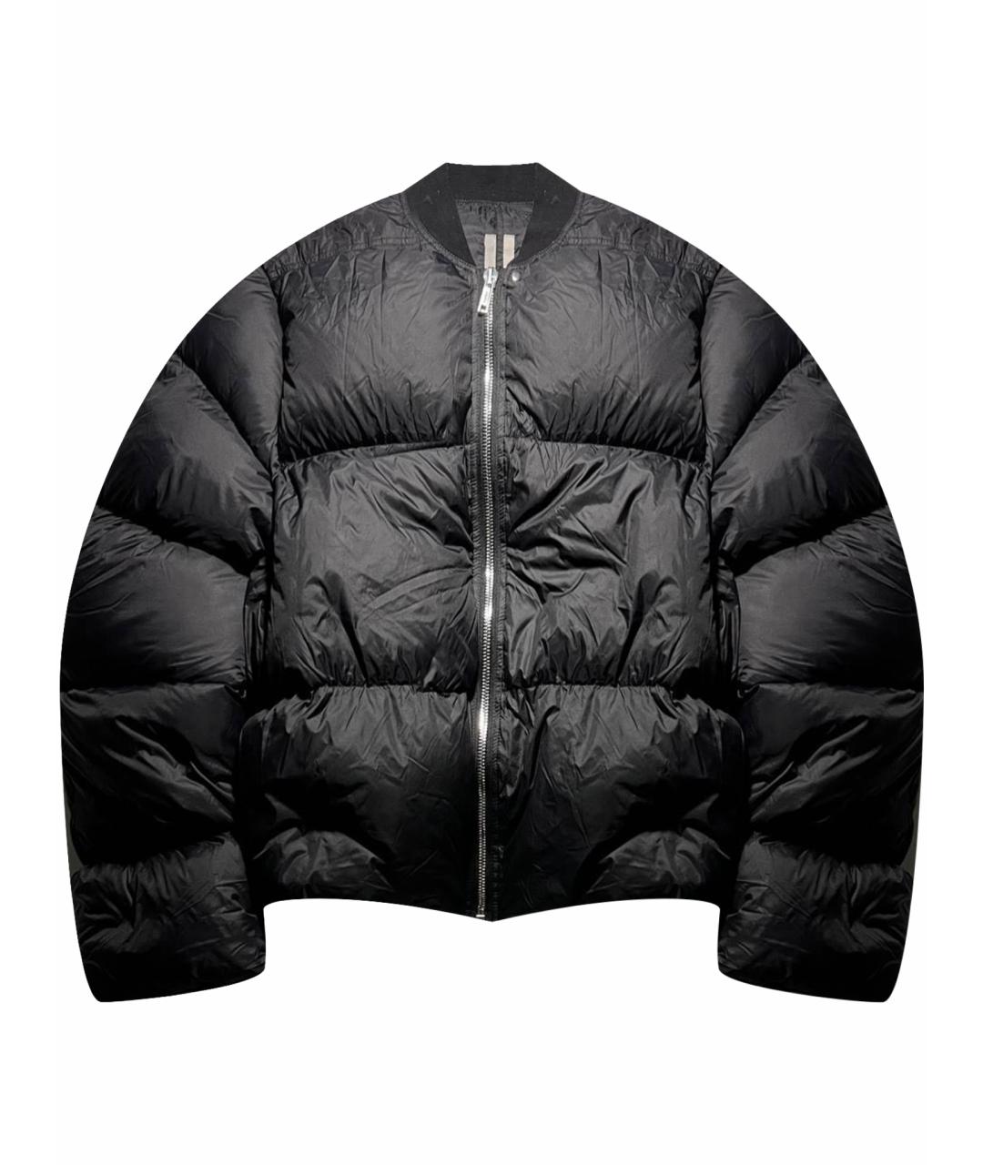 RICK OWENS Черный пуховик, фото 1