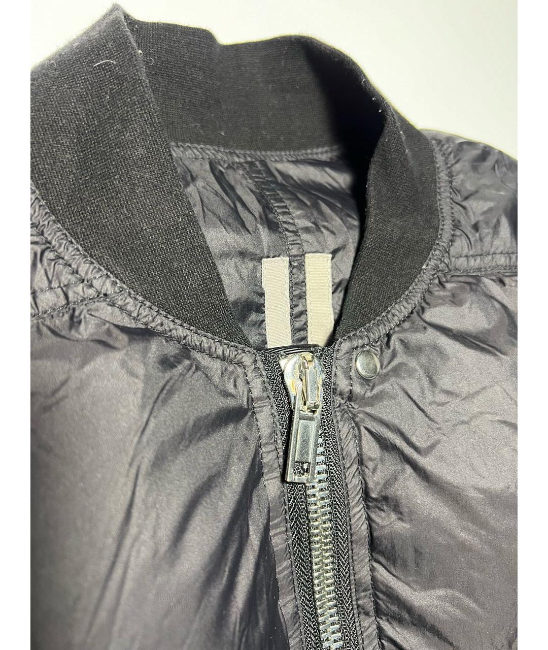 RICK OWENS Черный пуховик, фото 3