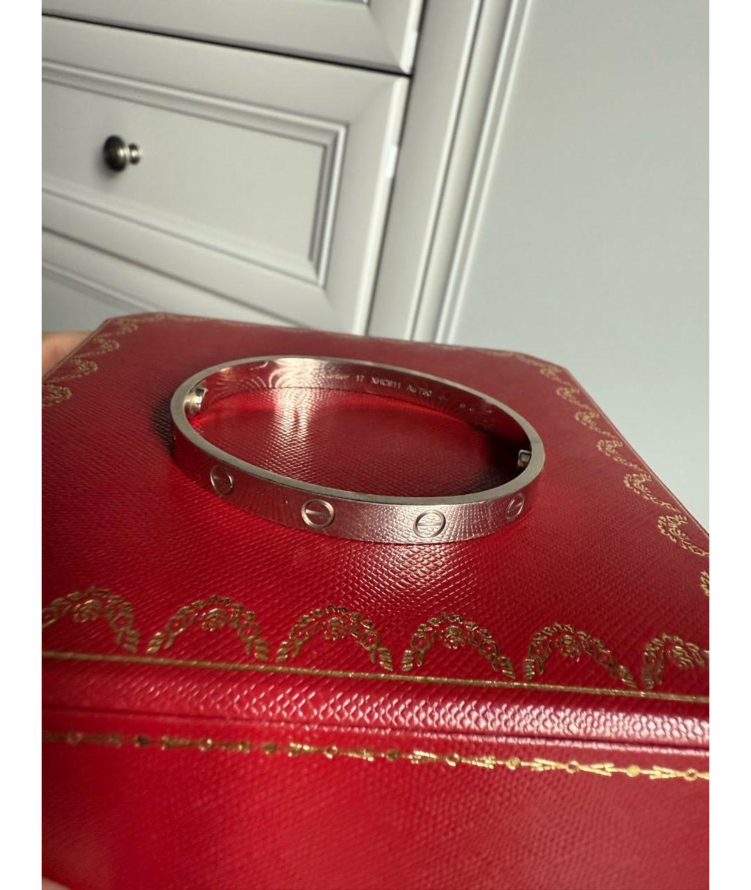 CARTIER Браслет из белого золота, фото 2