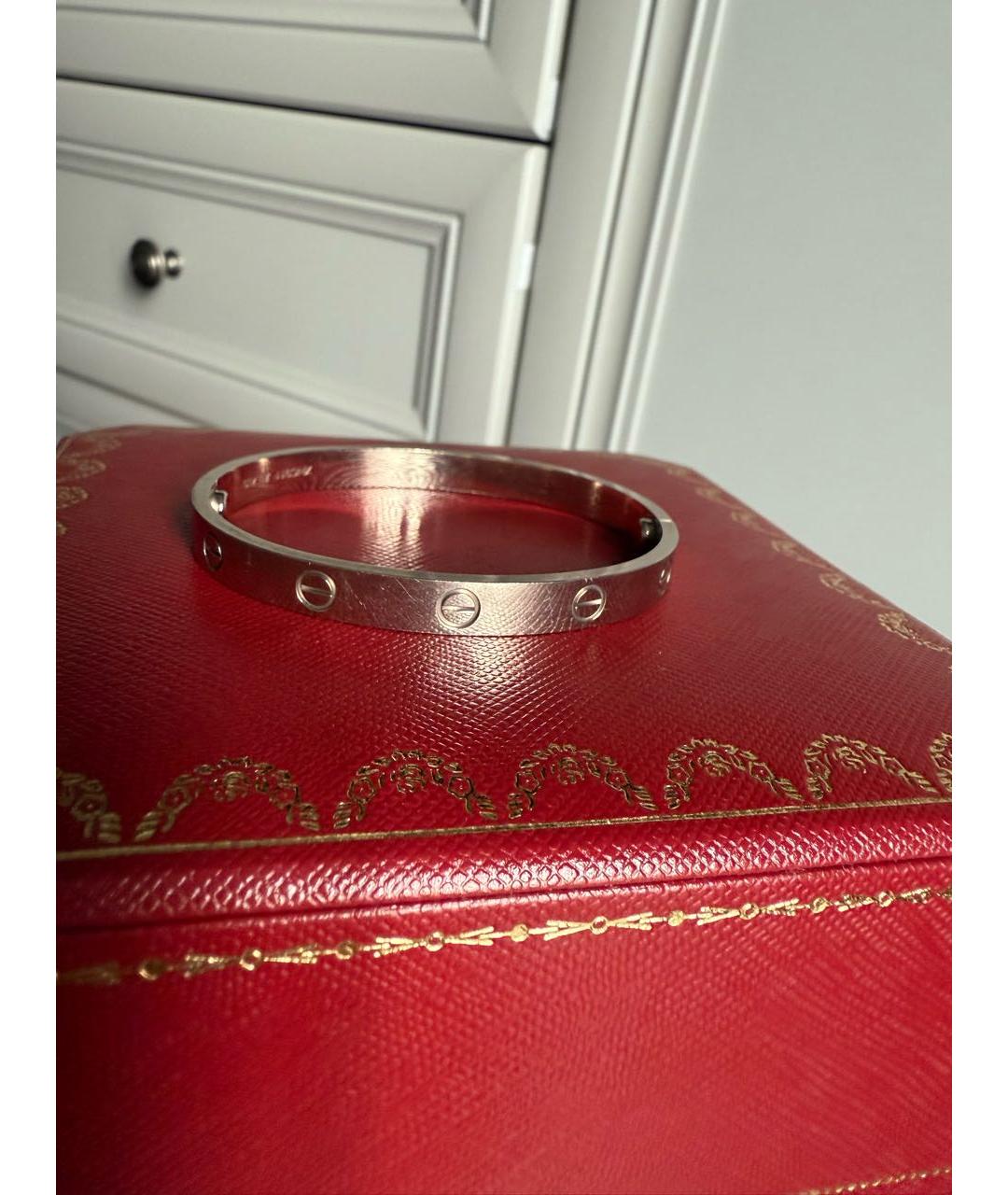 CARTIER Браслет из белого золота, фото 3