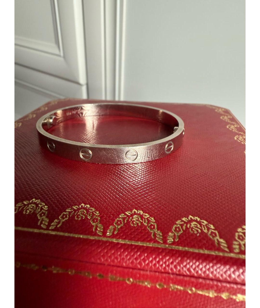CARTIER Браслет из белого золота, фото 4
