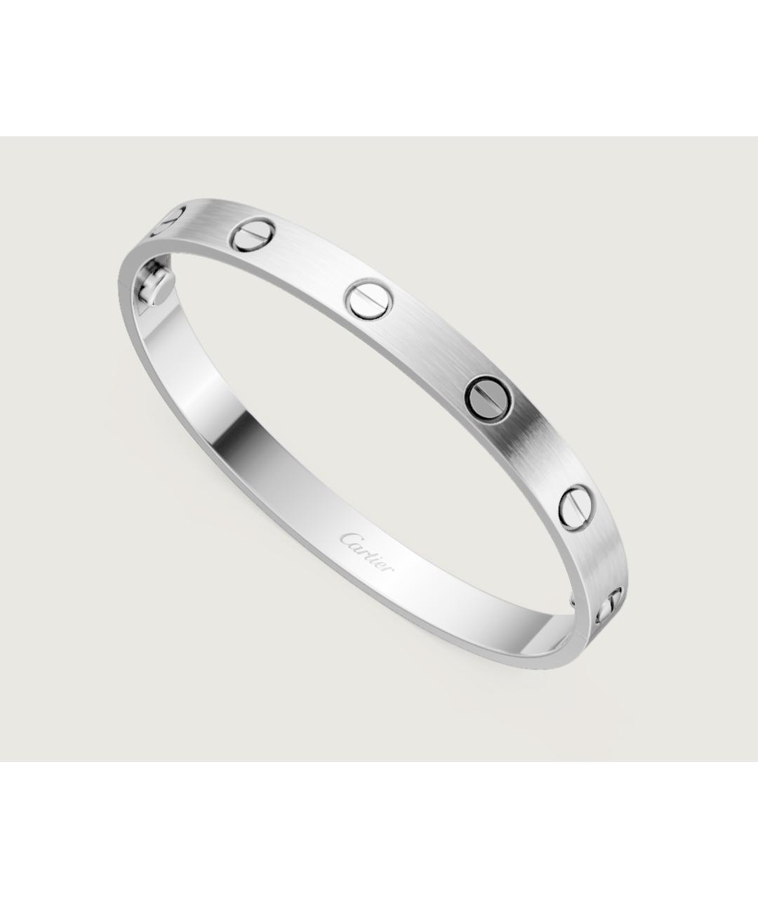 CARTIER Браслет из белого золота, фото 6