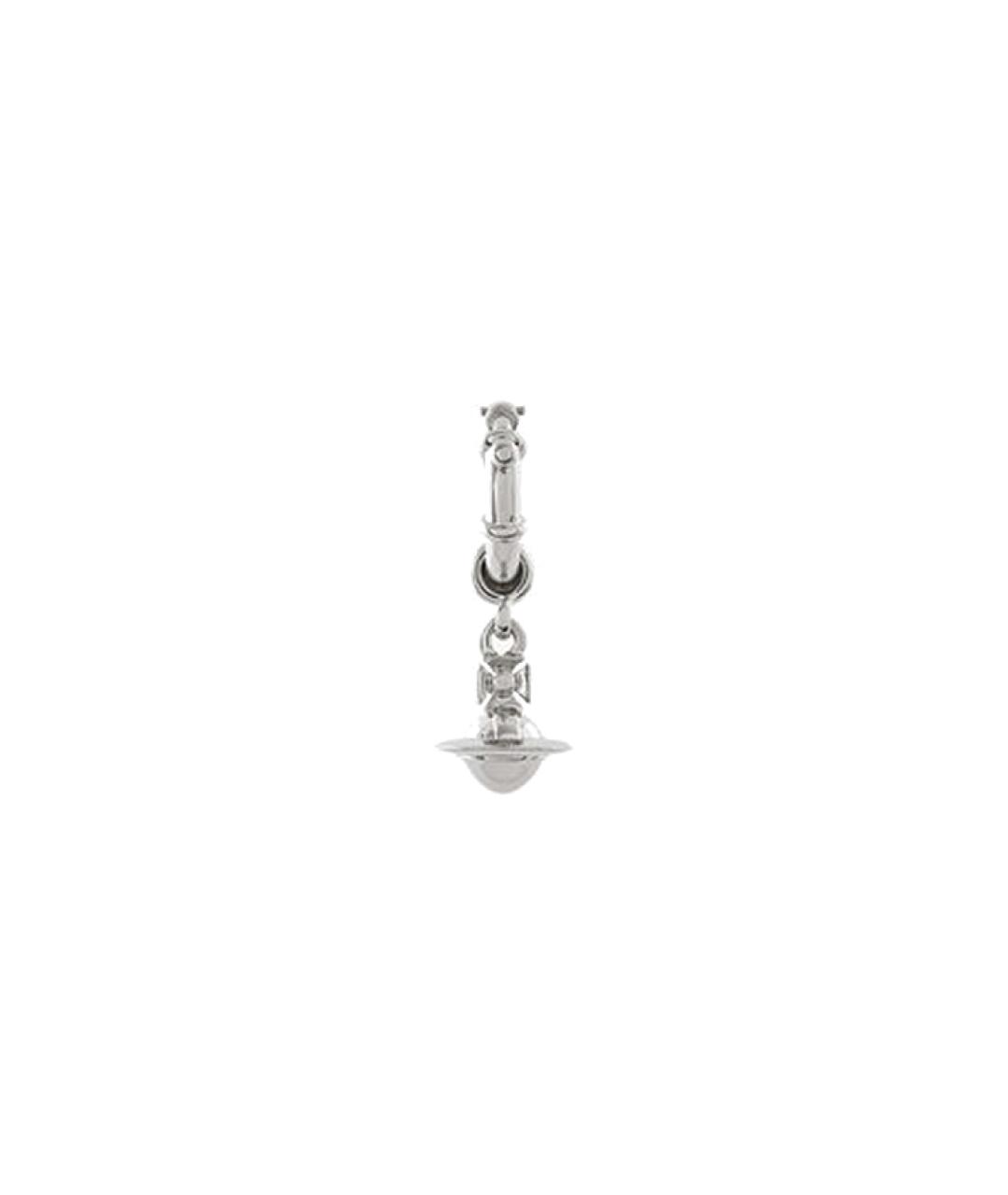 VIVIENNE WESTWOOD Серебряные металлические серьги, фото 1
