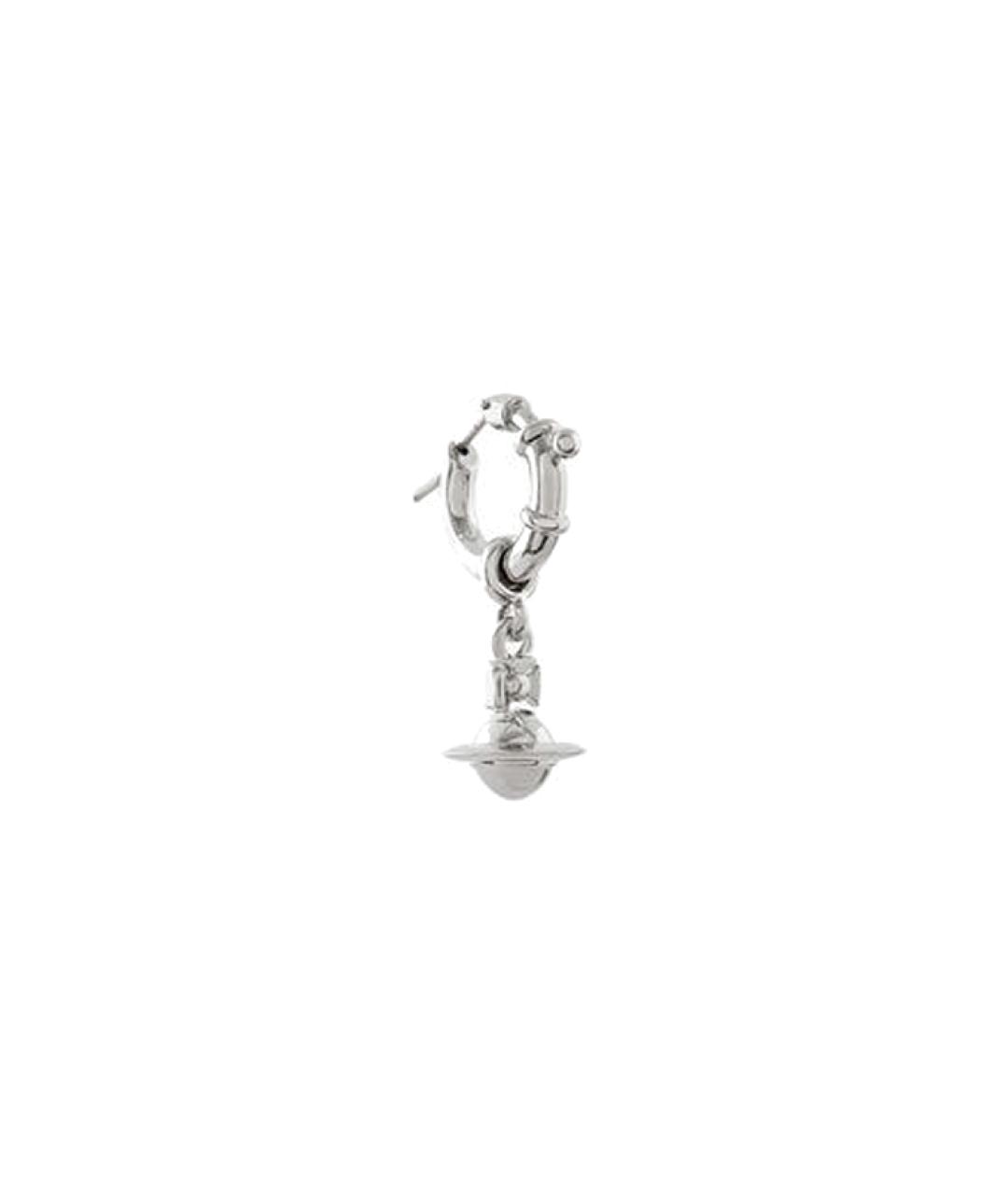 VIVIENNE WESTWOOD Серебряные металлические серьги, фото 2