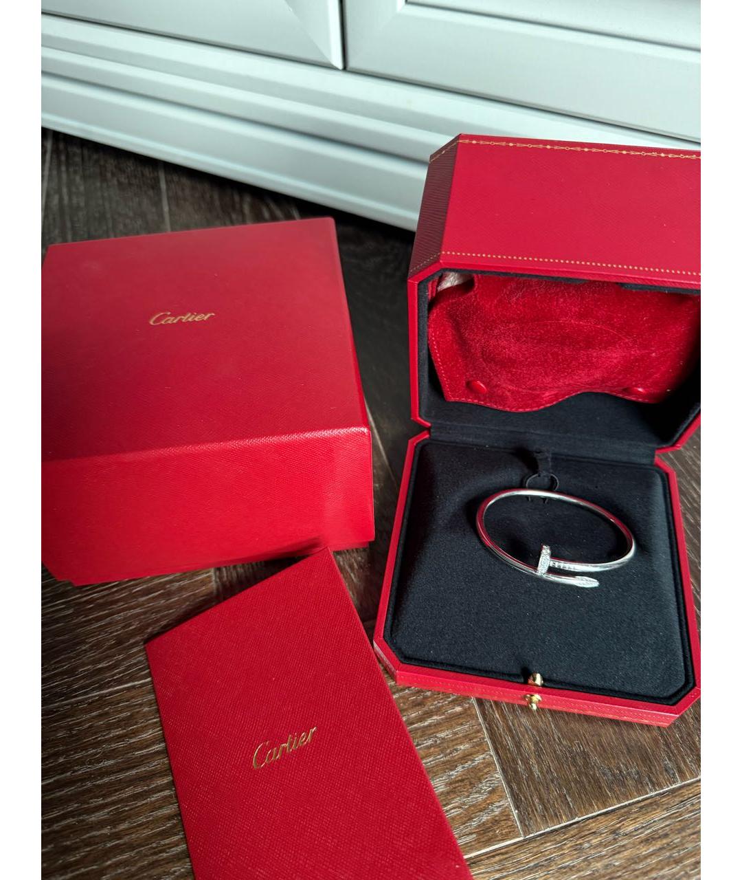 CARTIER Браслет из белого золота, фото 6