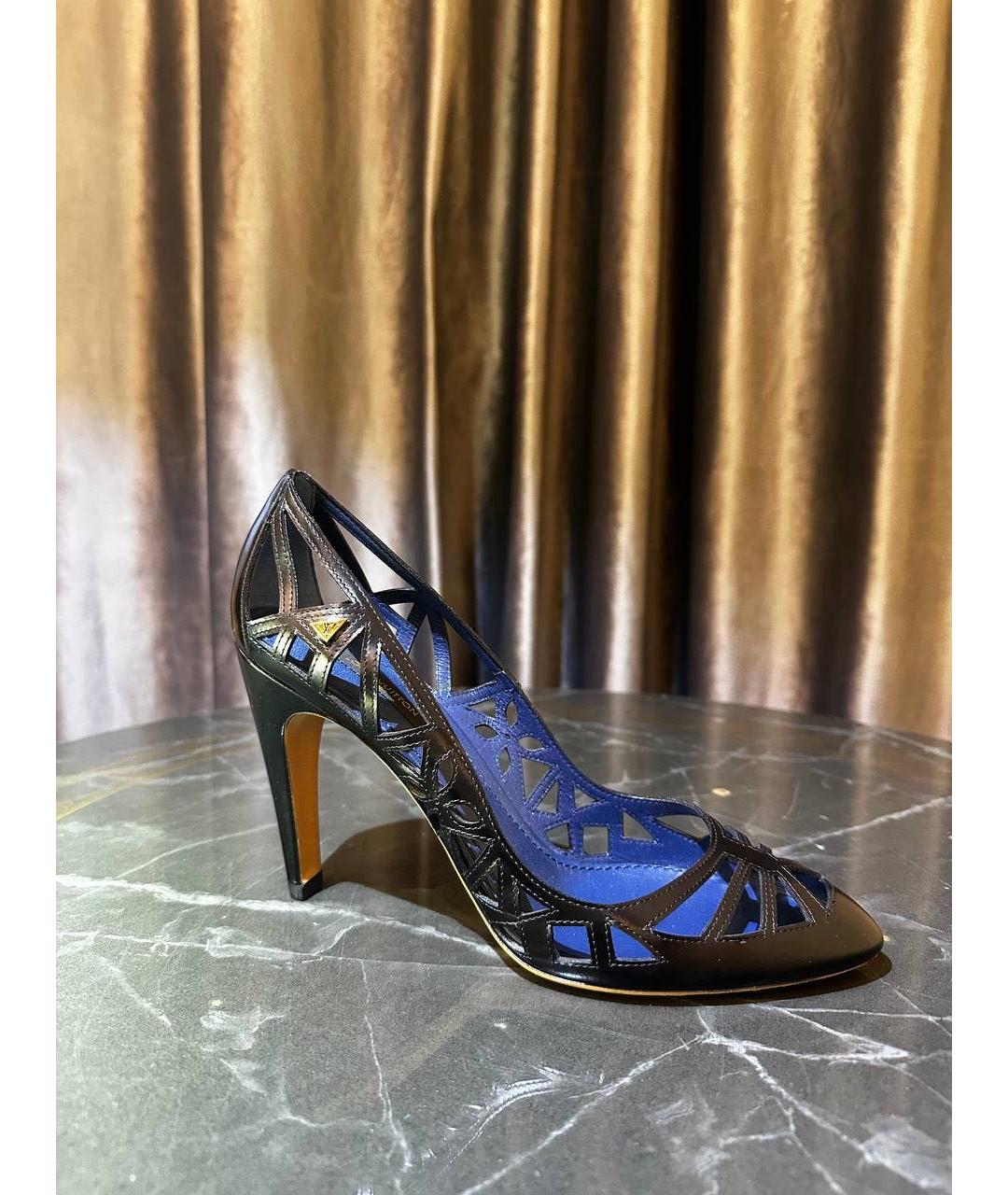 LOUIS VUITTON Черные туфли, фото 5