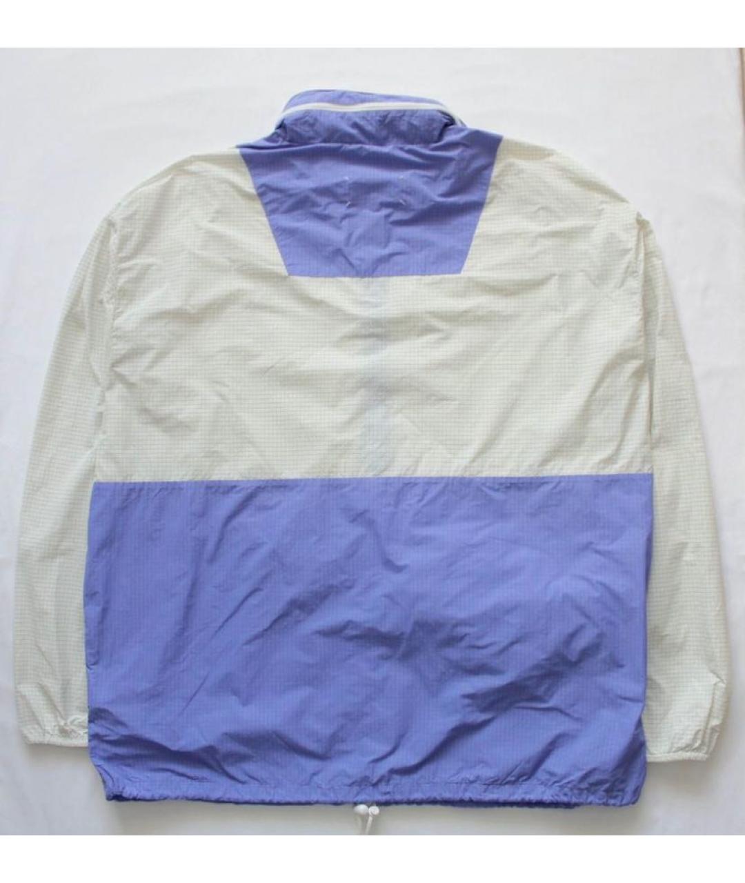 MAISON MARGIELA Голубая полиамидовая куртка, фото 3