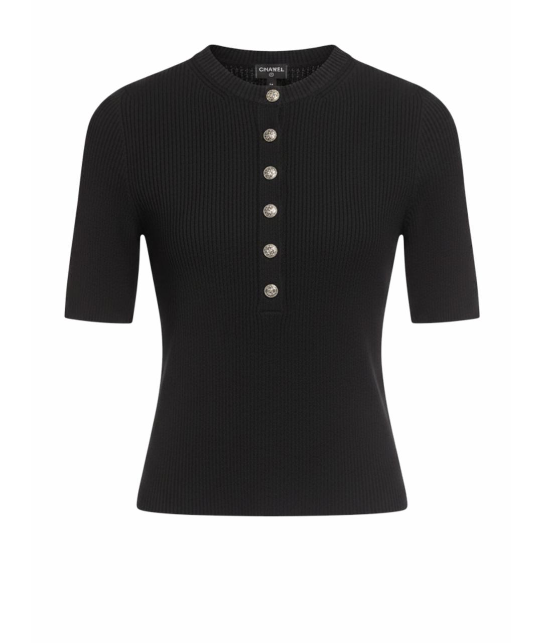 CHANEL Черный кардиган, фото 1