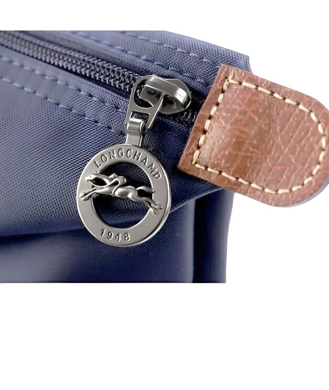 LONGCHAMP Темно-синяя сумка через плечо, фото 4