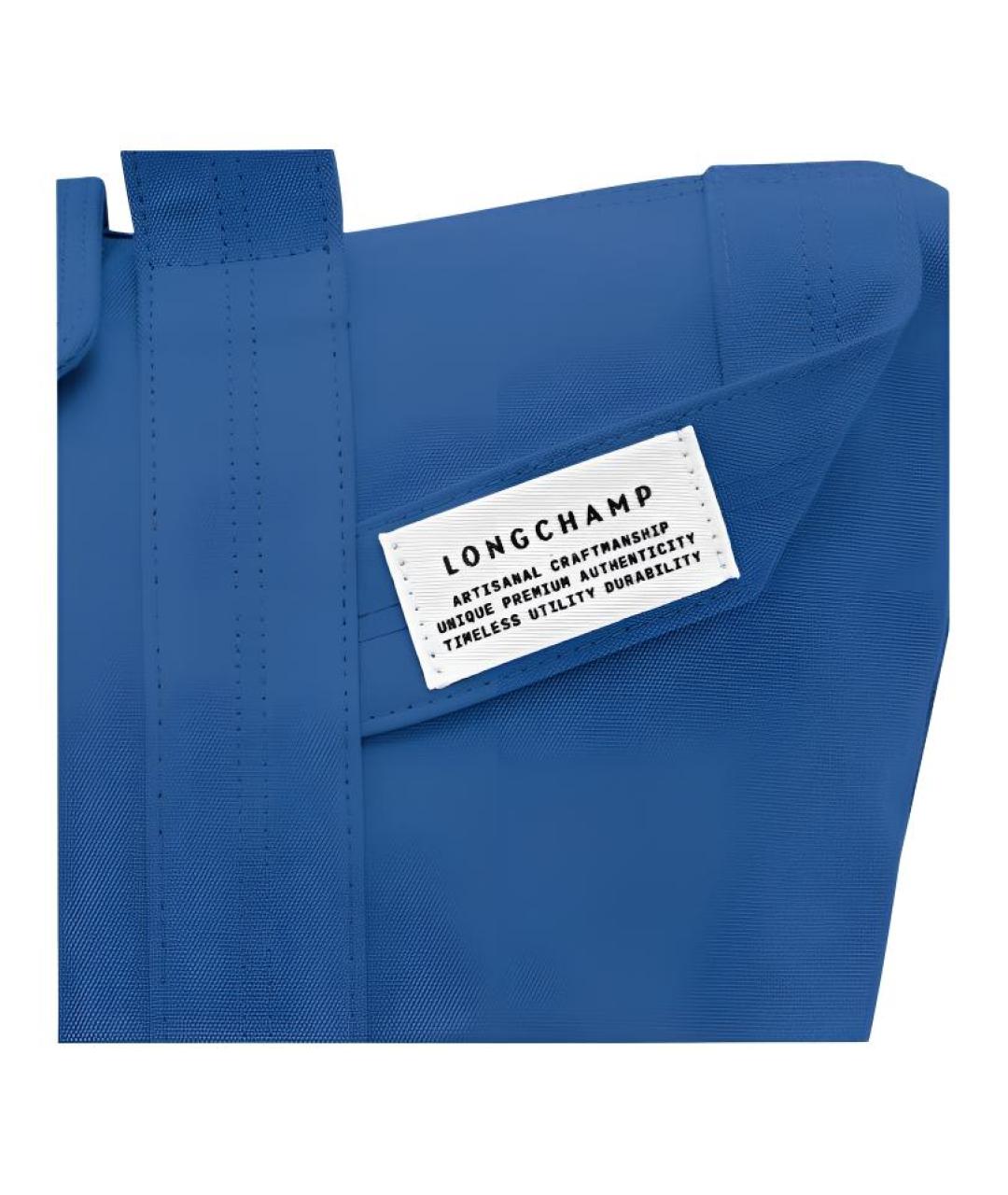 LONGCHAMP Синяя сумка тоут, фото 5
