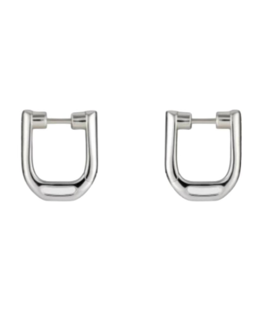 GUCCI Серебряные серьги, фото 2