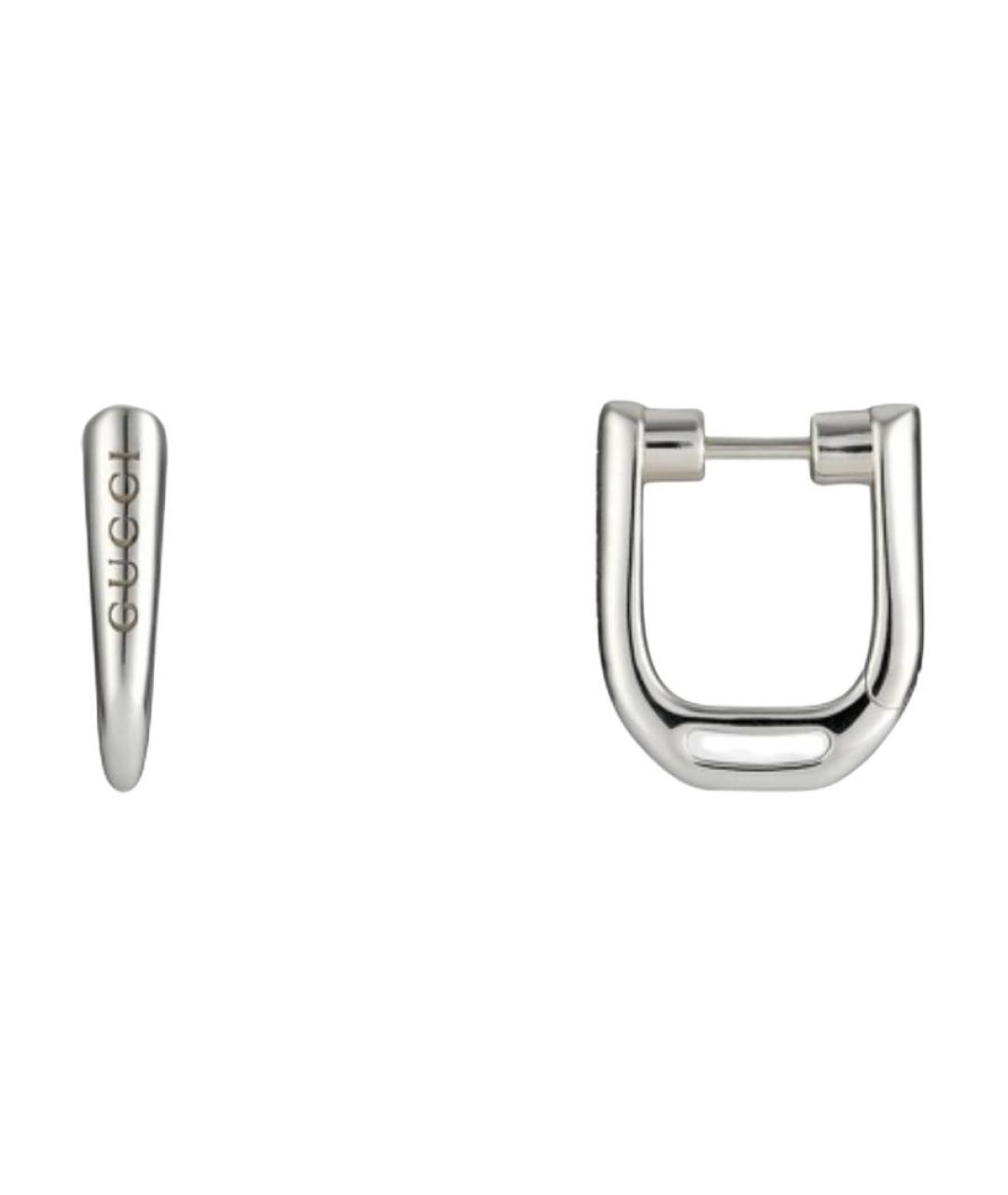 GUCCI Серебряные серьги, фото 1