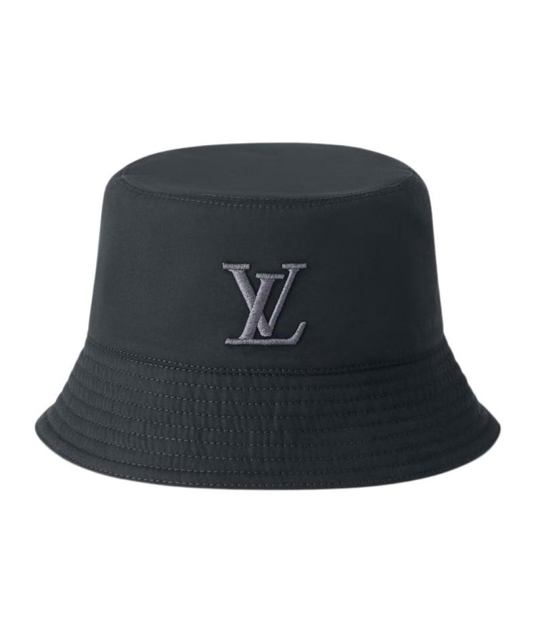 LOUIS VUITTON Черная хлопковая шляпа, фото 1