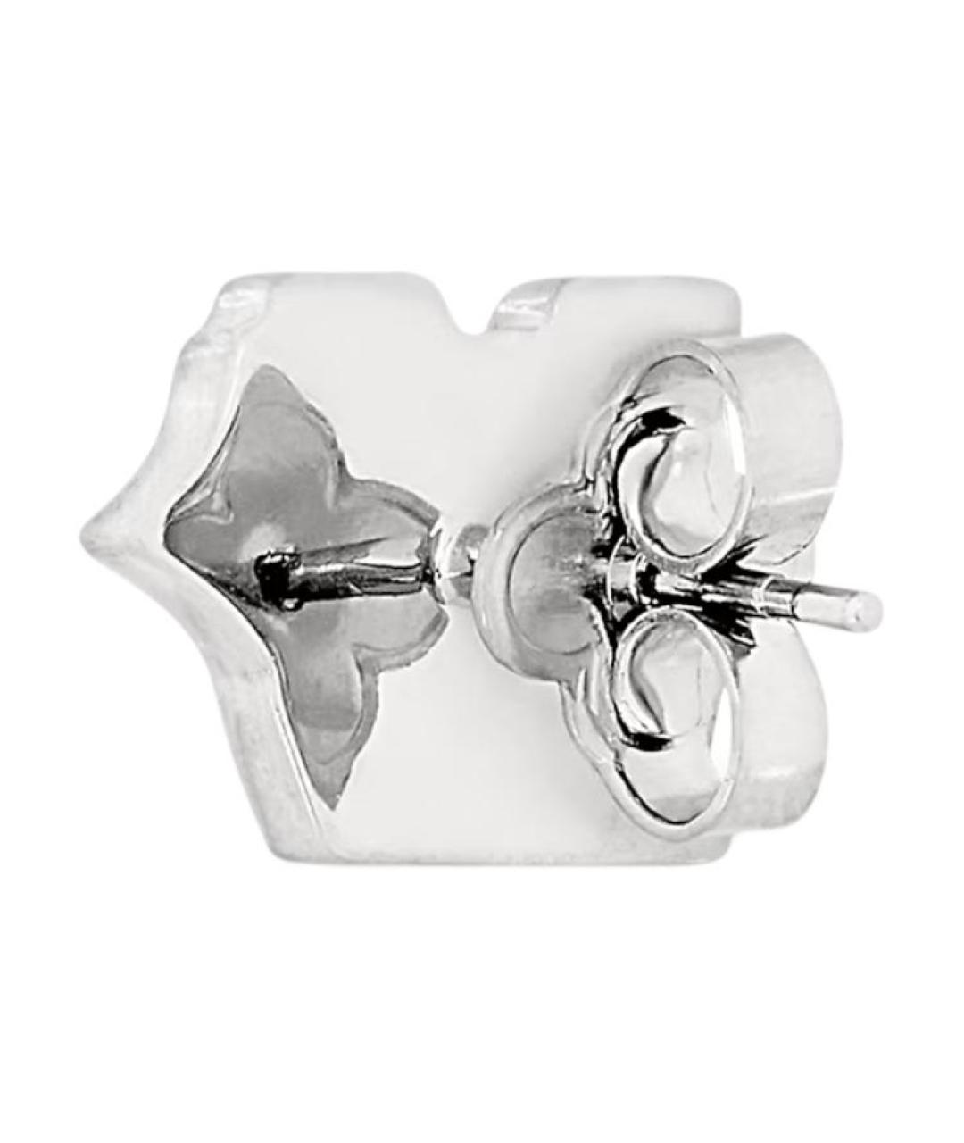 LOUIS VUITTON Серебряные металлические серьги, фото 3