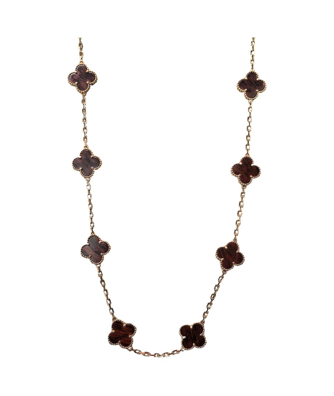 VAN CLEEF & ARPELS Коричневая цепочка из розового золота, фото 2