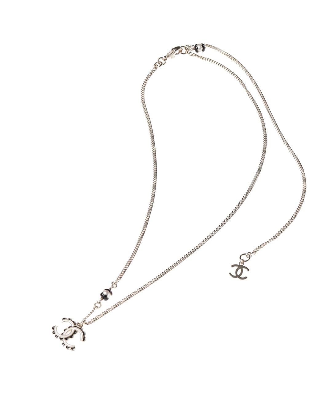 CHANEL Серебряная металлическая подвеска, фото 2