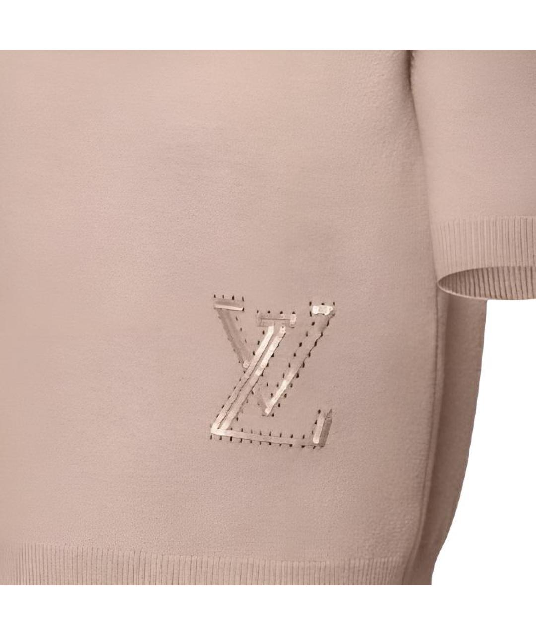 LOUIS VUITTON Бежевый джемпер / свитер, фото 5