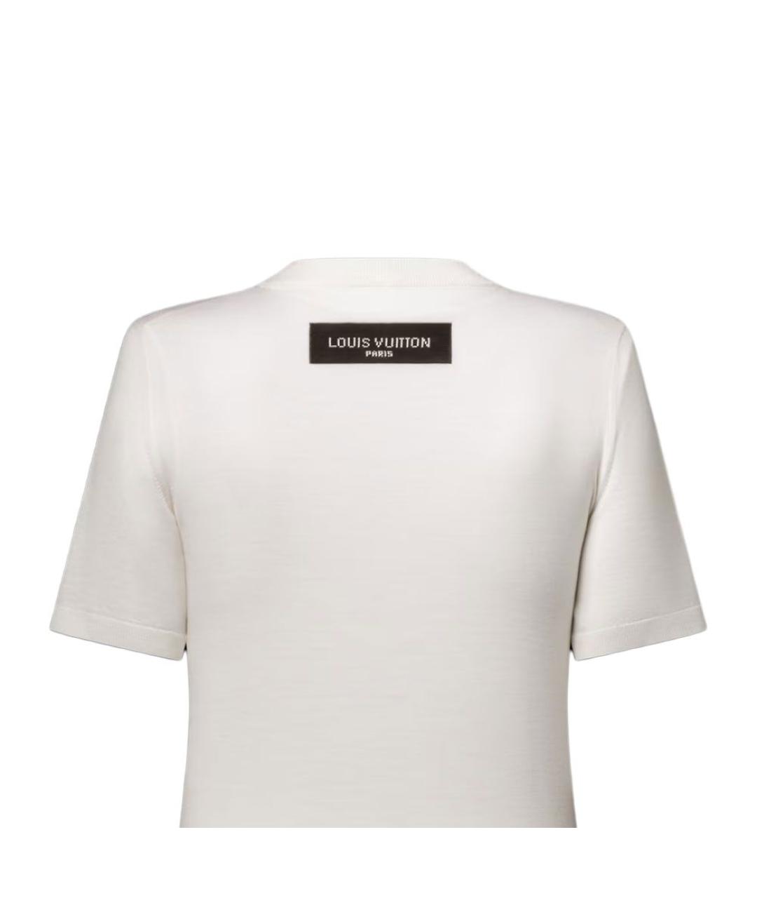 LOUIS VUITTON Белый джемпер / свитер, фото 4