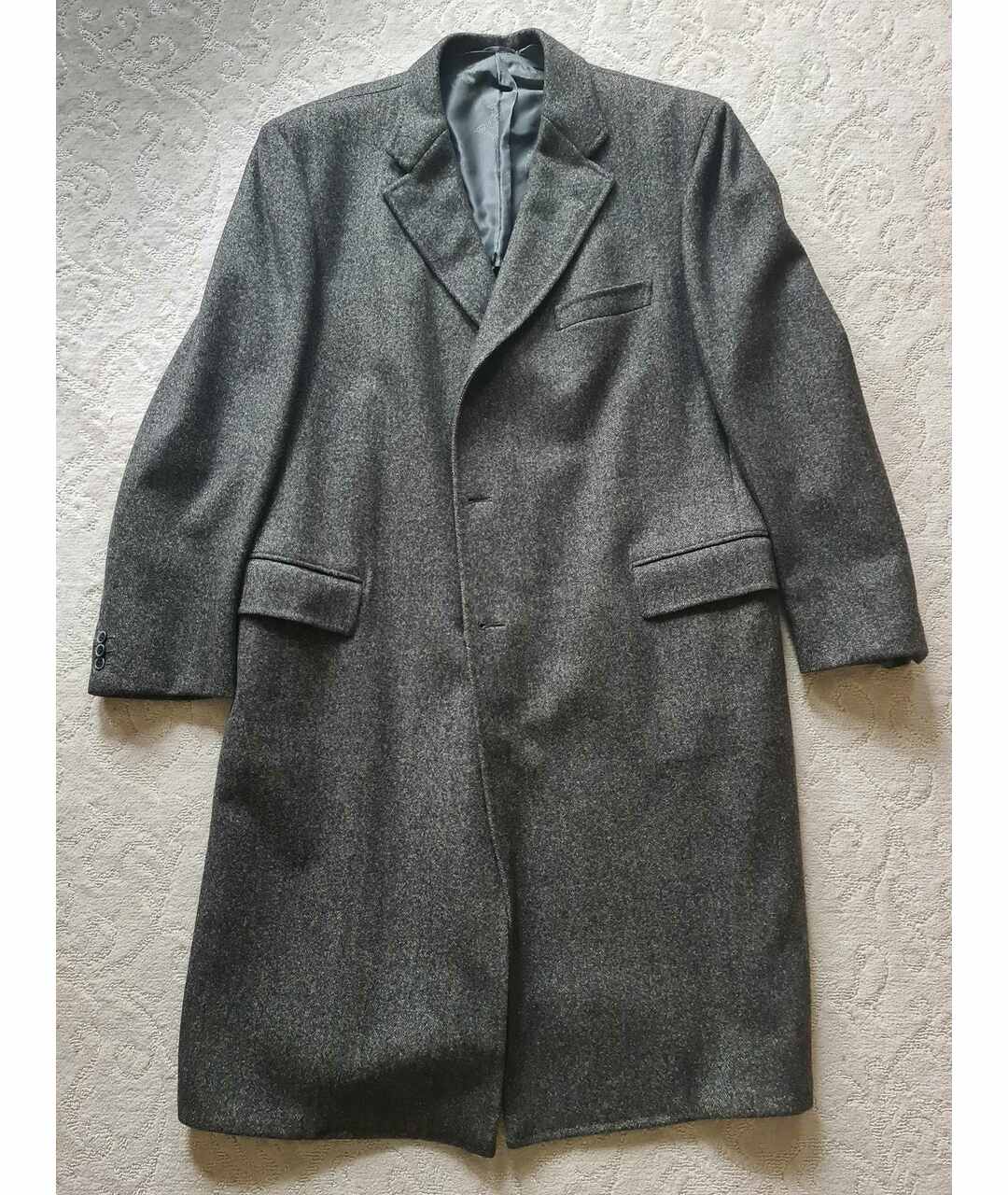 BRIONI Серое кашемировое пальто, фото 4