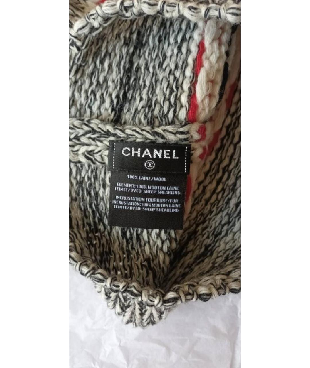 CHANEL Шерстяная шапка, фото 7