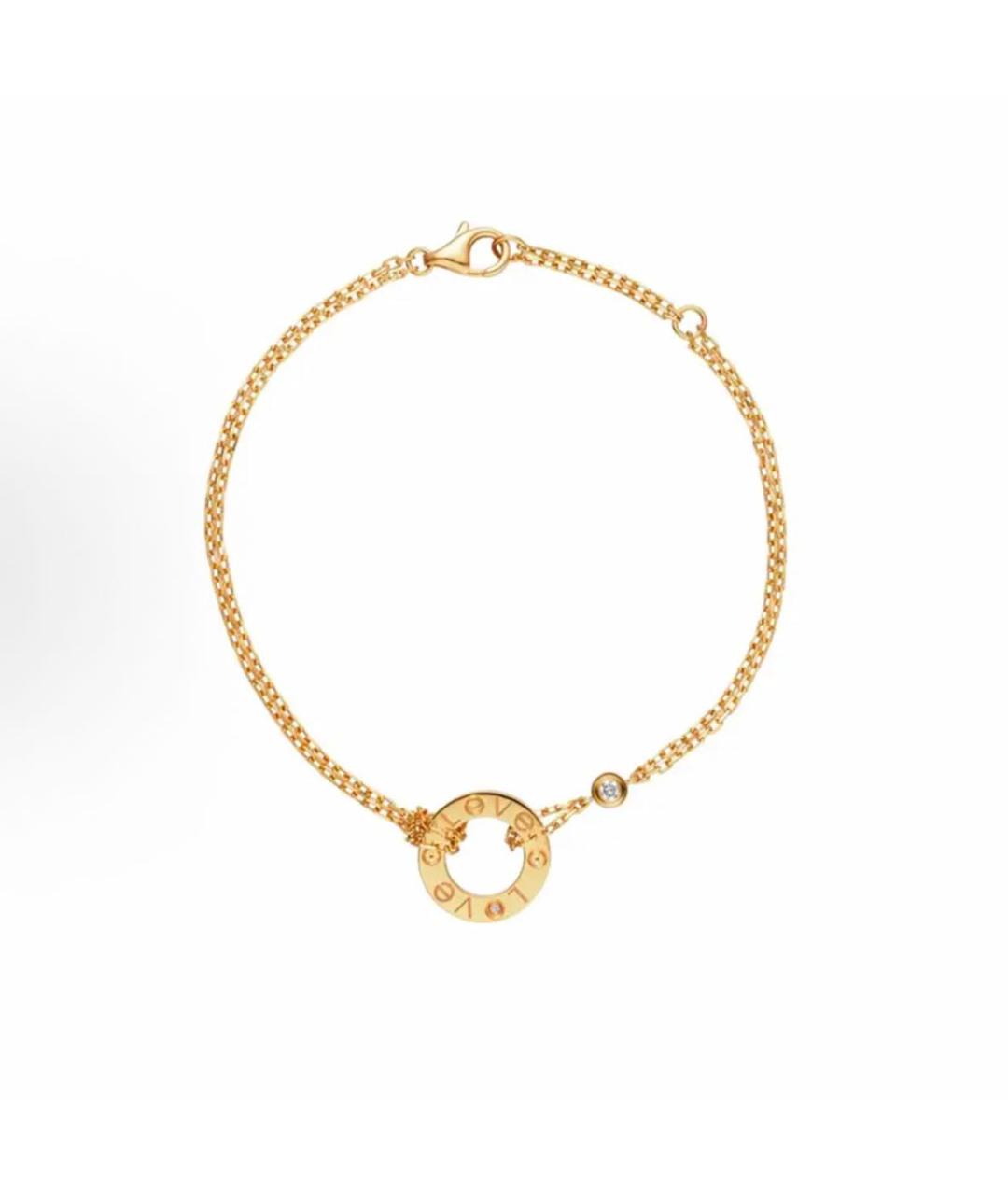 CARTIER Золотой браслет из желтого золота, фото 4
