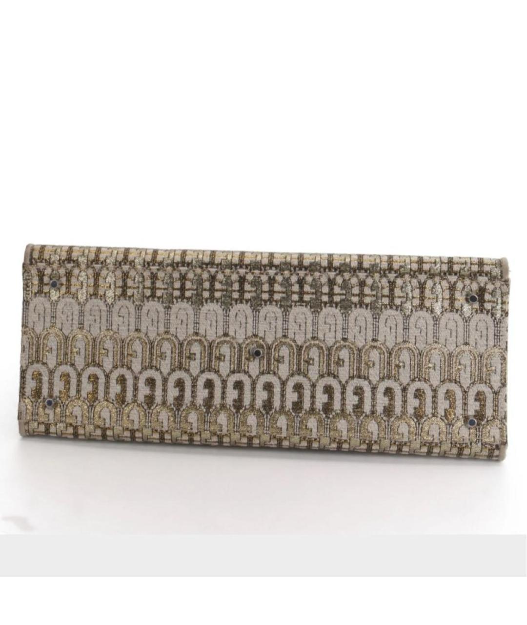 FURLA Бежевая пляжная сумка, фото 8
