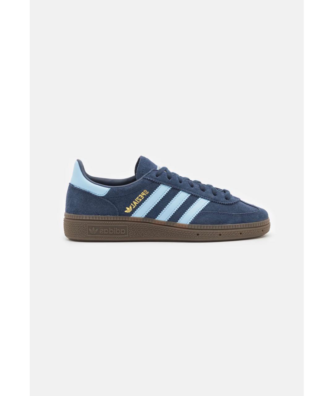 ADIDAS Темно-синие замшевые низкие кроссовки / кеды, фото 6