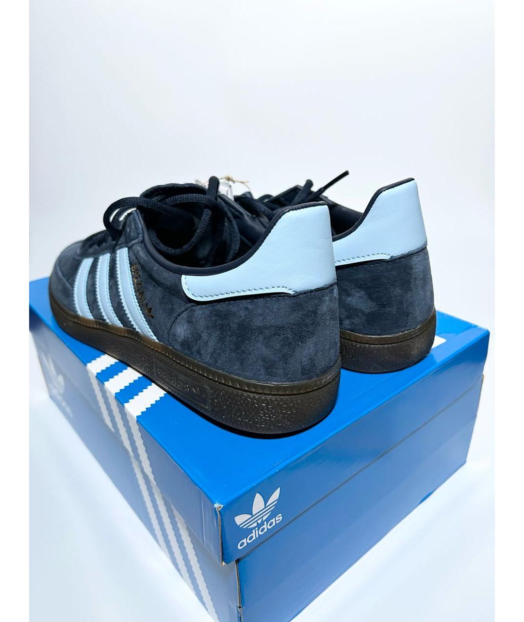 ADIDAS Темно-синие замшевые низкие кроссовки / кеды, фото 5