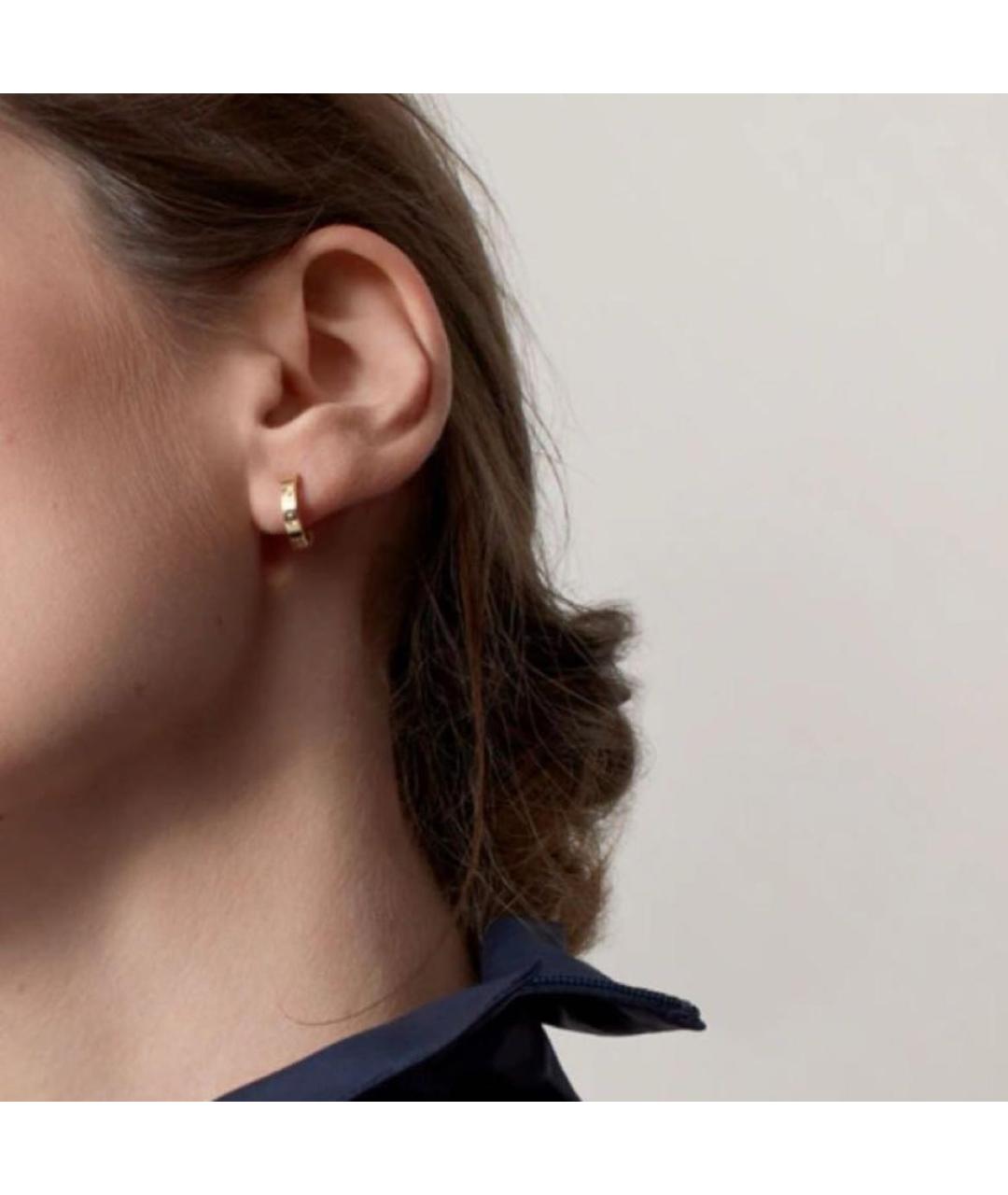 CARTIER Золотые серьги из розового золота, фото 3