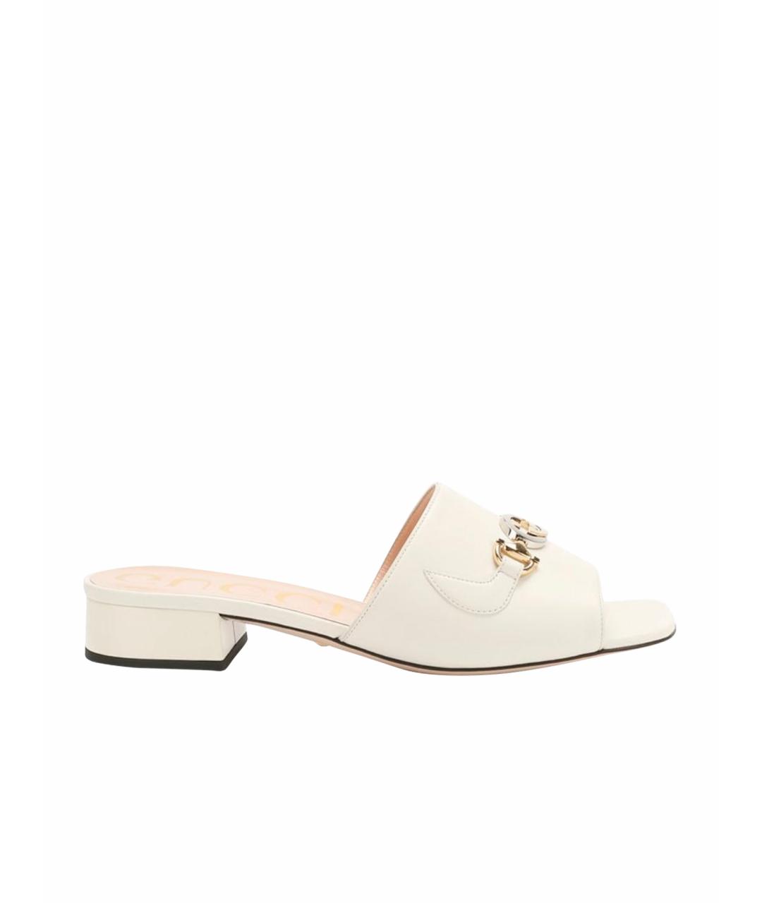 GUCCI Кожаные мюли, фото 1