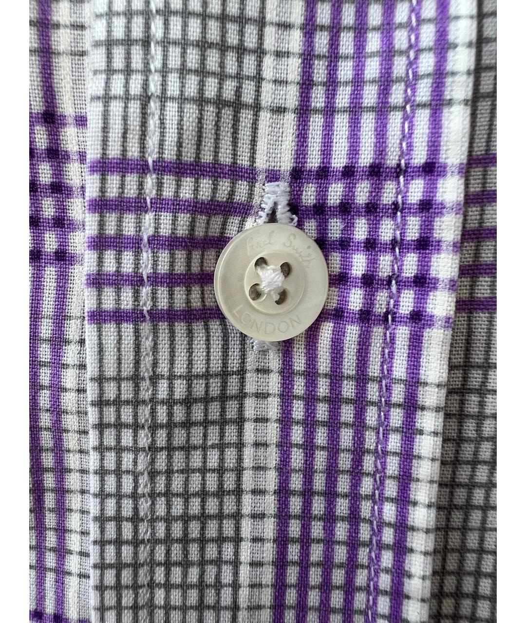 PAUL SMITH Хлопковая кэжуал рубашка, фото 3