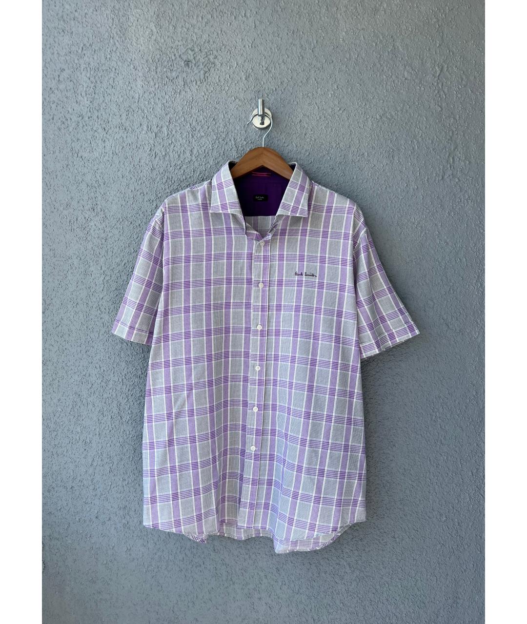 PAUL SMITH Хлопковая кэжуал рубашка, фото 8