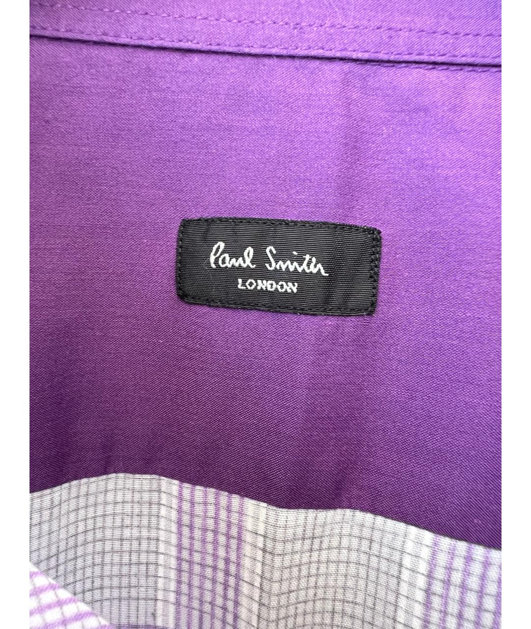 PAUL SMITH Хлопковая кэжуал рубашка, фото 4