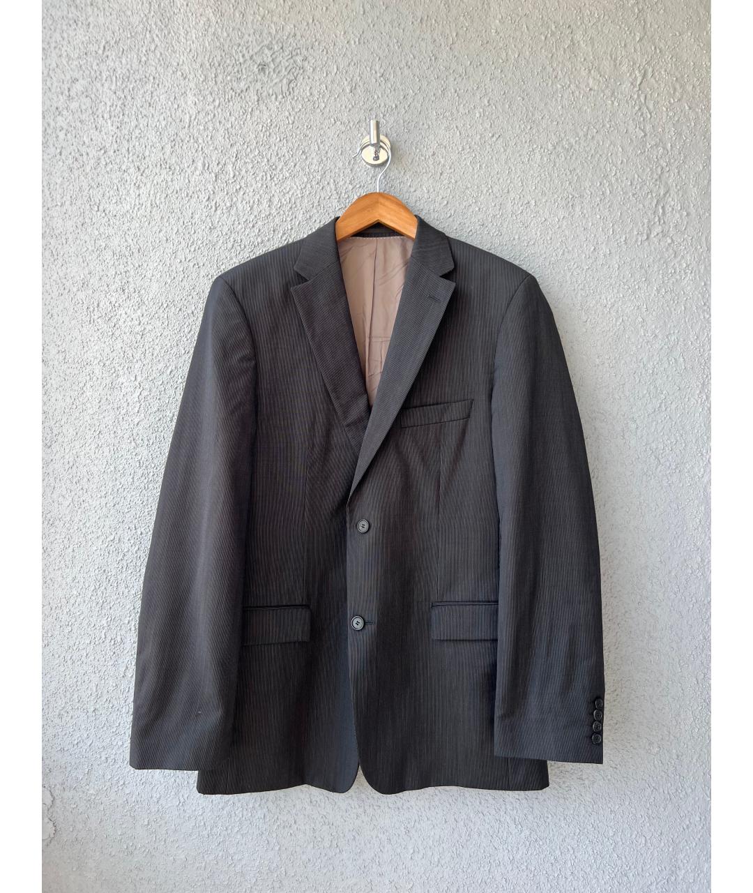 HUGO BOSS Антрацитовый классический костюм, фото 8